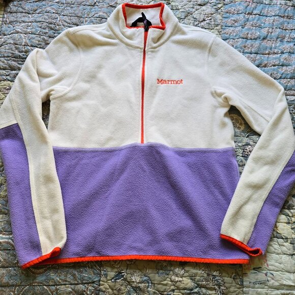 Marmot Rocklin Half Zip Fleece Pullover Women's Size XS - Picture 1 of 7